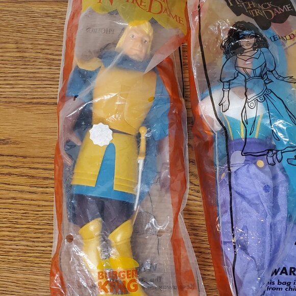 Action Figues - New Disney The Hunchback of Notre Dame - Burger King - Lot of 4 - Picture 5 of 10